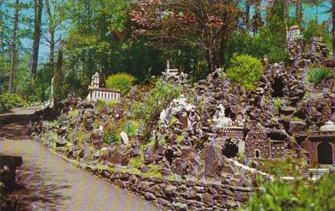 Alabama St Bernard Hillside Of Miniature Churches & Shrines The Ave Maria...