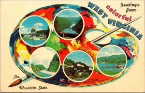 West Virginia Greetings From Colorful West Virginia The Mountain State