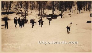 Winter Sports - Monticello, New York NY Postcard