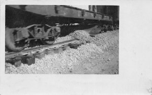 H56/ Railroad RPPC Postcard 1909 Spread Ballast Florence & Arkansas City RR  5