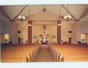 Unused Pre-1980 CHURCH SCENE Nazareth Pennsylvania PA L3905