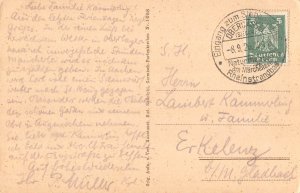 Germany 1926 Partenkirchen mit Dreitorspitze Mountain vintage postcard