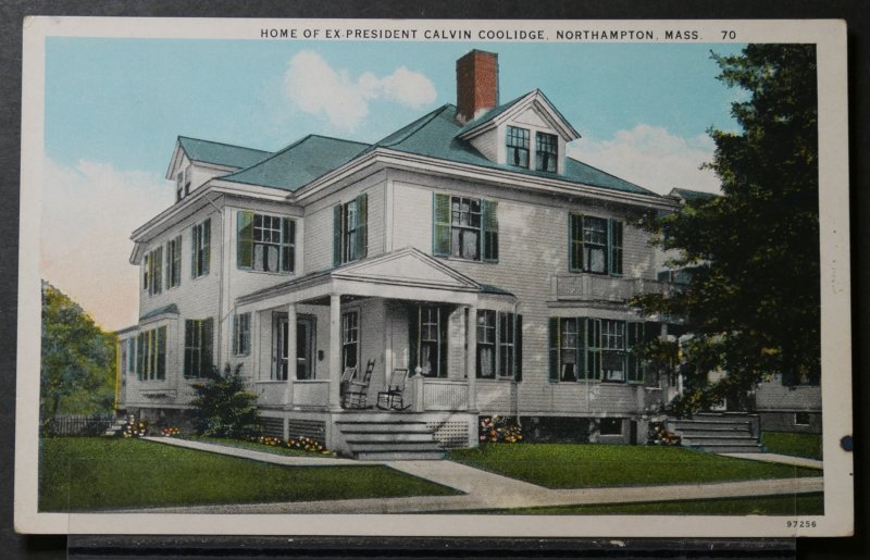 Northampton, MA - Home of Ex-President Calvin Coolidge
