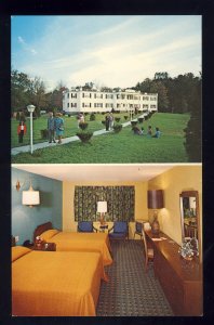 Lebanon, Connecticut/CT/Conn Postcard, Grand Lake Lodge, Colonial Hall