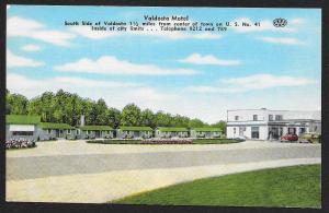 Valdosta Motel Valdosta Georgia Unused c1950s