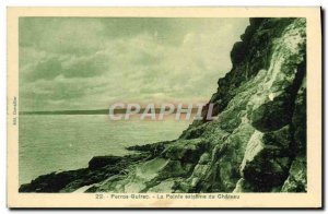 Old Postcard Perros Guirec Extreme Pointe Du Chateau