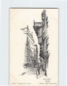 Postcard Pollards, High Street, Exeter, England