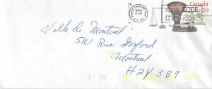 Entier Postal Stationery Canada Post Balance Dayton