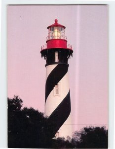 Postcard The Lighthouse On Anastasia Island, St. Augustine, Florida