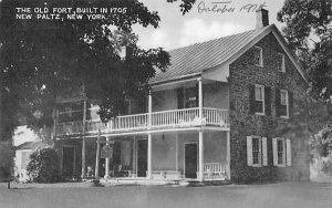 Old Fort 1705 New Paltz, New York