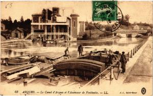 CPA ARQUES Le Canal d'Arques et l'Ascenseur de Fontinette (414296)