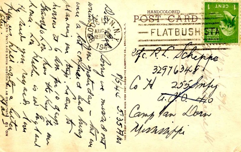 Hudson River Day Line - Steamer Hendrick Hudson