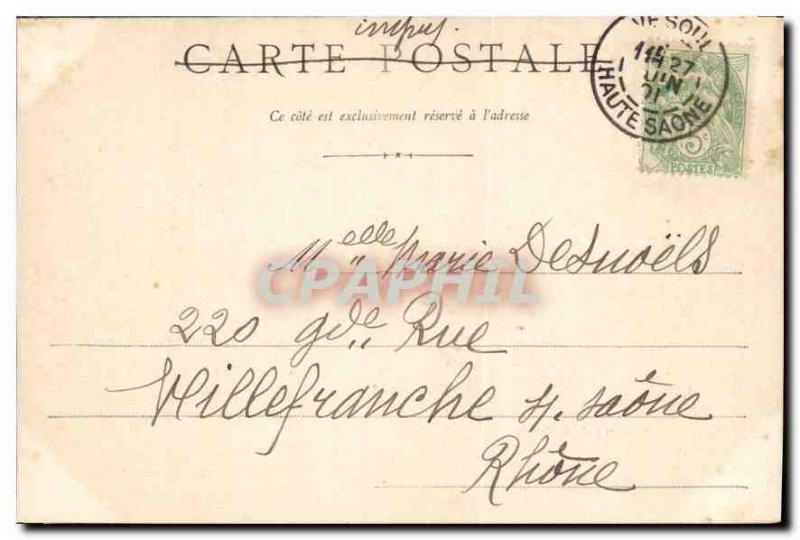 Postcard Old Rocks Solborde