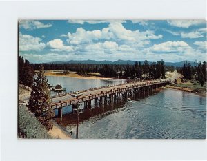 Postcard Fishing Bridge, Yellowstone National Park, Wyoming