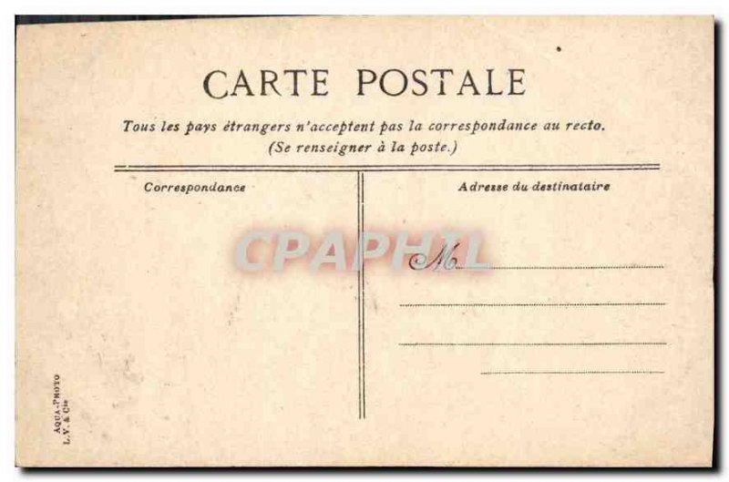 Postcard Old Paris Pantheon