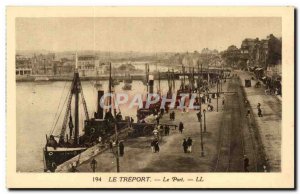 Treport - The Port - Old Postcard