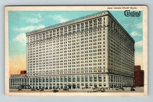 Cleveland OH-Ohio, New Union Trust Building Vintage Postcard 