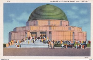 CHICAGO, Illinois, 1930-40s; The Adler Planetarium, Grant Park