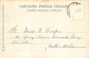 Italy Genova Genoa General View vintage postcard