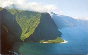 Postcard HI - Molokai Cliffs North Shore by Hawaiian Air Tour Service