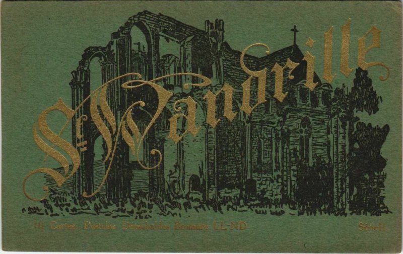 CPA St-WANDRILLE - Cartes Postales Detachables Bromure (126306)