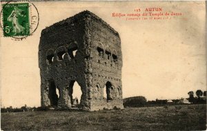 CPA Autun Edifice Romain dit Temple de Janus FRANCE (954008)
