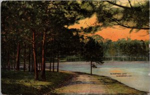Gladstone Lake Shreveport LA Postcard PC408