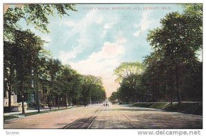 Street Scene, Jefferson Avenue, Detroit, Michigan, PU-1908