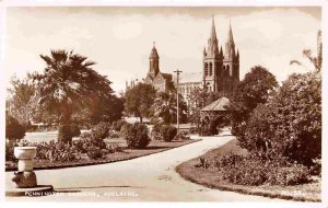 Pennington Gardens Cathedral Adelaide SA Australia Real Photo RPPC postcard