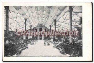 Postcard Old Nice Interior of the Municipal Casino