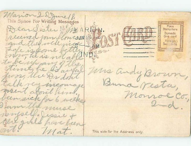 Divided-Back HOTEL SCENE Chicago Illinois IL H1323