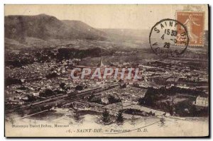 Old Postcard Saint Die Panorama