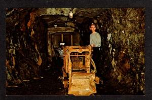 ON Model Mine Mining SUDBURY ONTARIO CANADA Postcard