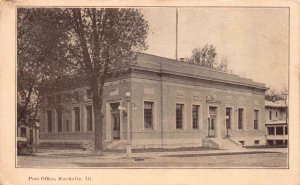 Postcard Post Office in Rochelle, Illinois~129305