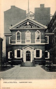 Pennsylvania Philadelphia Carpenters Hall Tucks