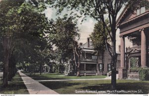 LONDON, Ontario, Canada, PU-1906; Queen's Avenue Looking West From Wellington...