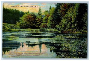 c1910 Corner of Lake Hopatcong New Jersey NJ Unposted Antique Postcard