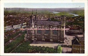 Lyon - Confluence of the Rhone and the Saone - Basilica of Our Lady of Fourvi...