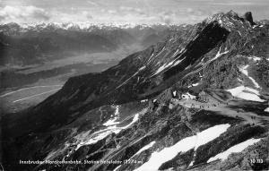 B98078 innsbrucker nordkettenbahn station hafelekor austria real photo