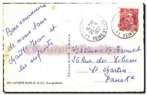 Postcard Old Ferte Alais S and O vue generale