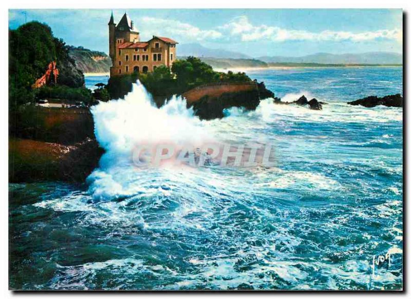 Modern Postcard Biarritz Pyrenees Atlantiques Cote d'Argent