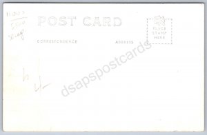 K19/ Kingman Arizona RPPC Postcard c1940s Airplanes  85