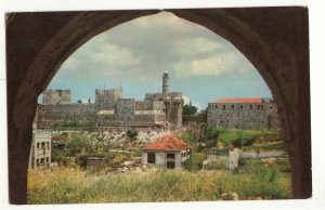 P3236 vintage postcard jeruslem - the citadel la citadelle view israel