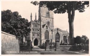 BR67618 the entrance to the church burford  real photo   uk