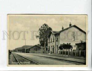 3171819 HUNGARY Devecser railway station Vintage photo postcard