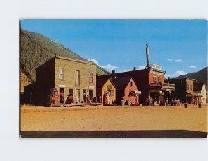 Postcard Notorious Blair Street, Silverton, Colorado