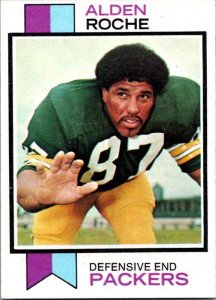 1973 Topps Football Card Alden Roche Green Bay Packers sk2483