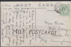 Cheshire Postcard - Bishop Wilson's Birthplace, Burton  A7362