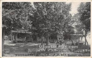 Mountain View House Woodbourne NY Postal used unknown