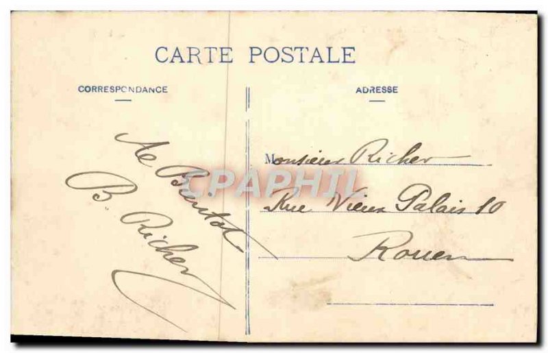 Old Postcard Evreux The Theater